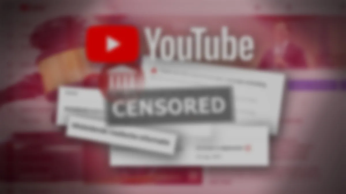 YouTube dreigt het kanaal van Forum voor Democratie te verwijderen.