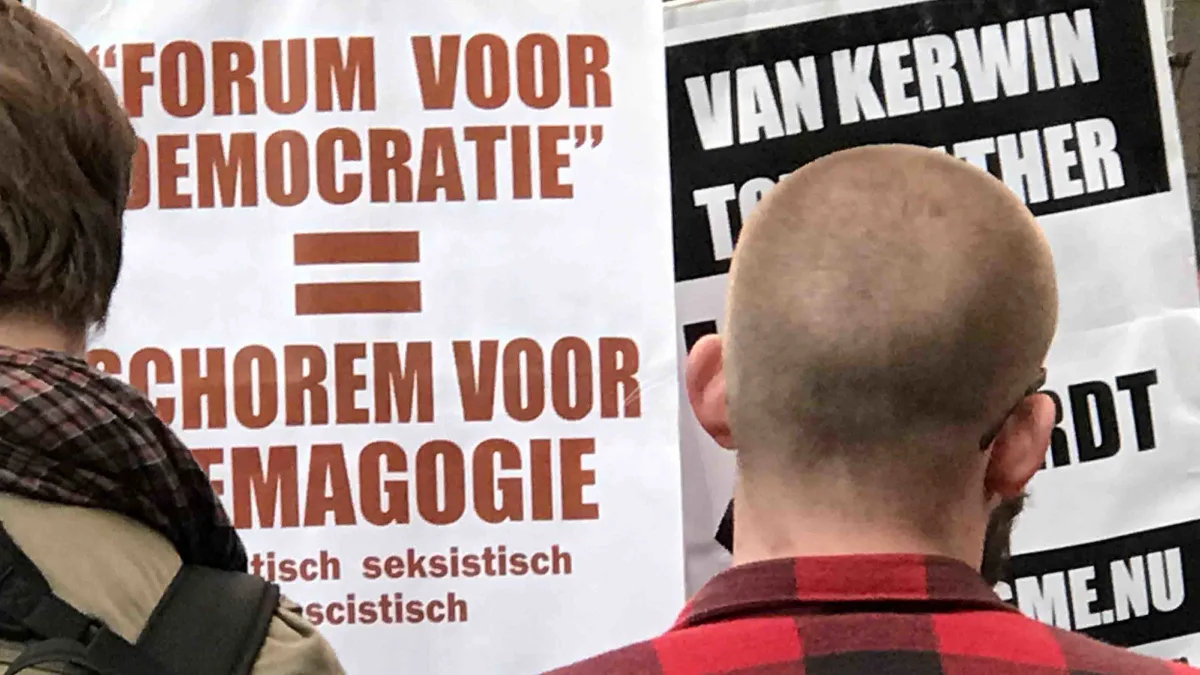FVD laat zich niet intimideren!
