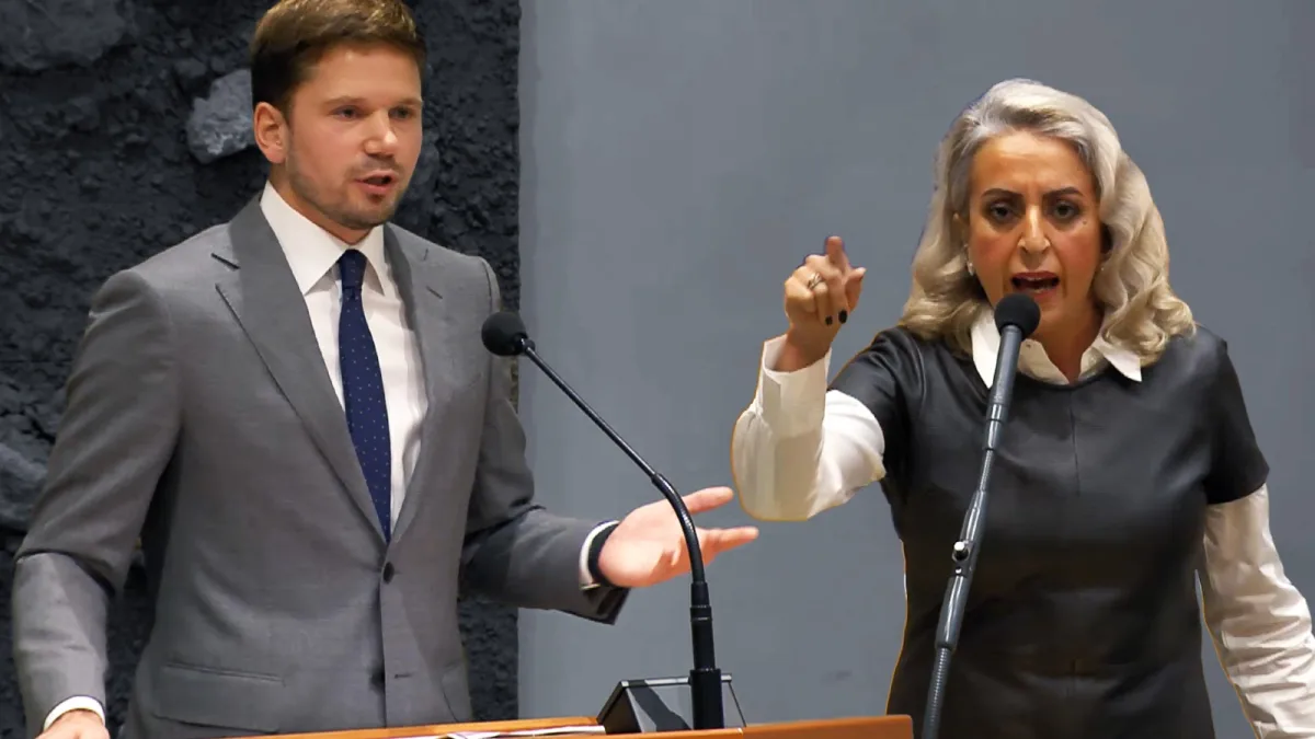 Van Meijeren (FVD) in verzet tegen censuur in Tweede Kamer