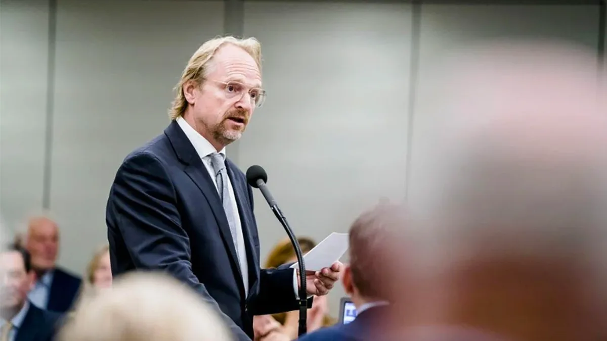 Johan Dessing voert FVD-lijst aan bij Eerste Kamerverkiezingen