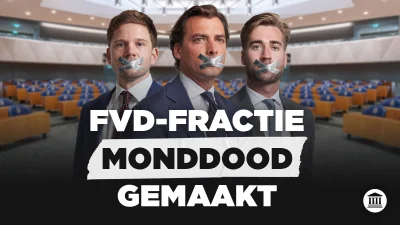 BREKEND: Voltallige FVD-fractie geschorst door Tweede Kamer