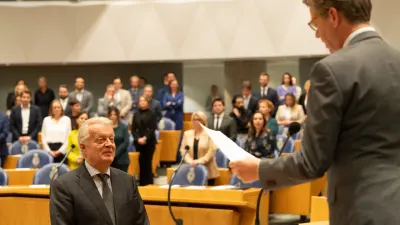 Ralf Dekker beëdigd als Tweede Kamerlid ter vervanging van Pepijn van Houwelingen