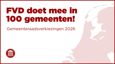 Forum voor Democratie doet mee in minimaal 100 gemeenten bij gemeenteraadsverkiezingen 2026
