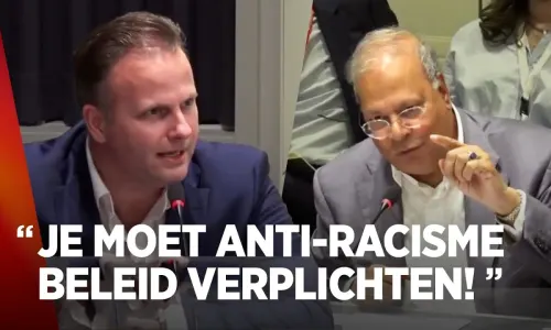 Racisme-debat Eerste Kamer | Van den Oetelaar (FVD) vs woke coördinator