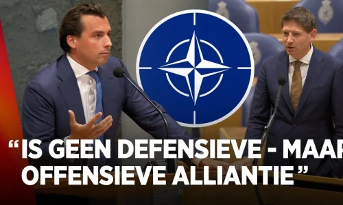 Baudet rekent af met politieke dogma's in NAVO-debat | FVD in de Tweede Kamer