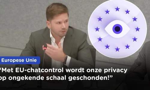 EU wil al je berichten meelezen om te zien of je iets verkeerds doet, Van Meijeren (FVD) grijpt in