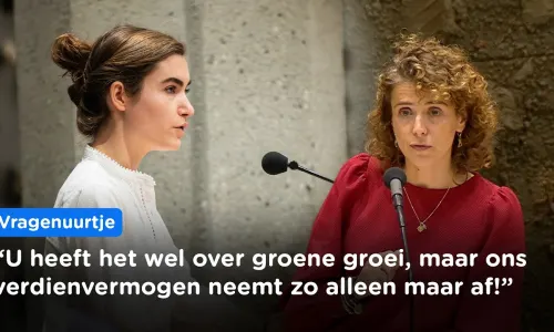 Overheid moet eerlijk zijn over kosten van energietransitie, Lidewij de Vos (FVD) bij vragenuurtje