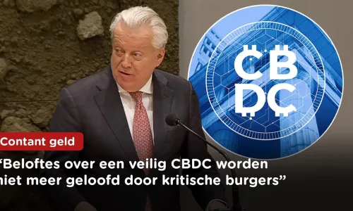 Privacy en zekerheid, voordelen contant geld reiken verder dan we denken" Dekker (FVD)