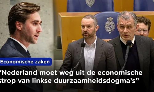 "Overheid stuurt aan op kapotmaken van sterke sectoren", Jansen (FVD) in debat economie