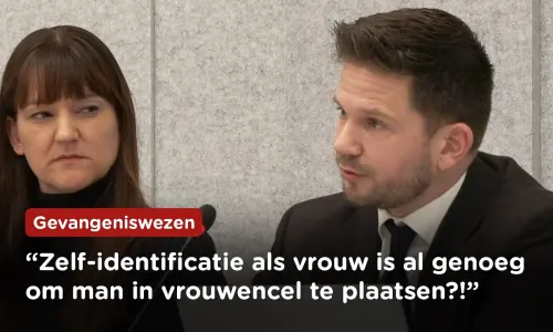 Transgender-ideologie plaatst mannelijke gedetineerden bij vrouwen in de cel?! | Van Meijeren (FVD)