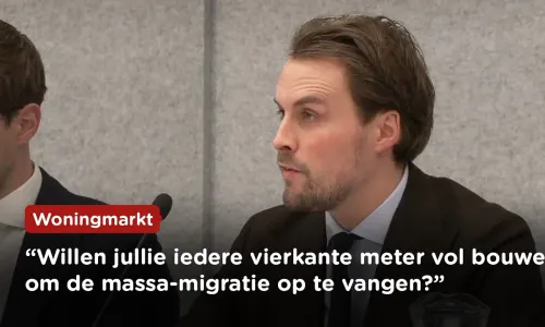 Nederland straks 23 miljoen inwoners door immigratie? Niet als het aan Tom Russcher (FVD) ligt