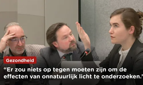 LED-verlichting verstoort biologische klok: wat zijn de gezondheidsconsequenties? De Vos (FVD)