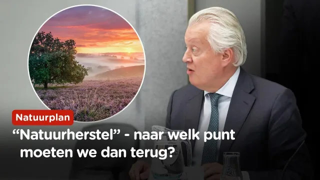 Tijd voor fundamentele herziening natuurbeleid; Ralf Dekker (FVD) weerlegt valse aannames