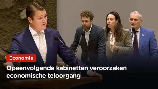 "Zo kunnen we onze economie nog redden" | Milan Schenk (FVD) bij begroting Economische Zaken