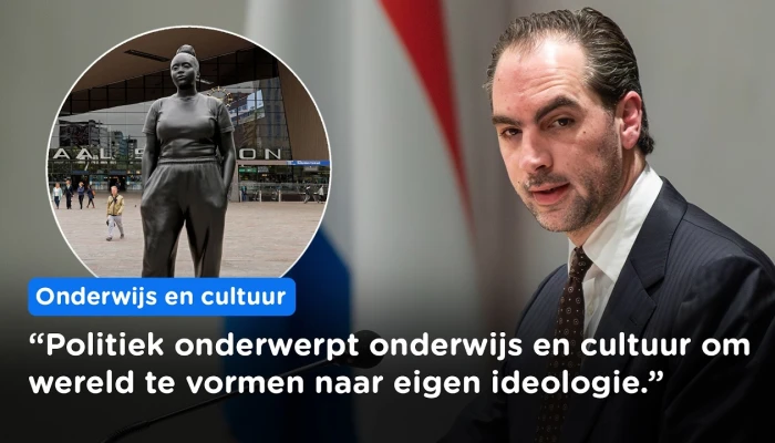 "Kunst is tegenwoordig een drager van ideologie", Van Duijvenvoorde (FVD) in begrotingsdebat OCW