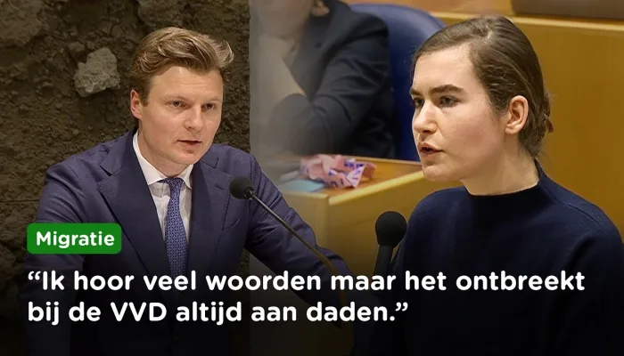 Coalitieakkoord zal niets doen aan massa-immigratie, VVD geconfronteerd door Lidewij de Vos (FVD)