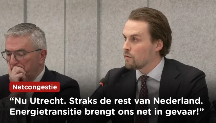 Stroomnet in Utrecht op slot door zinloze energietransitie | Tom Russcher (FVD) over netcongestie