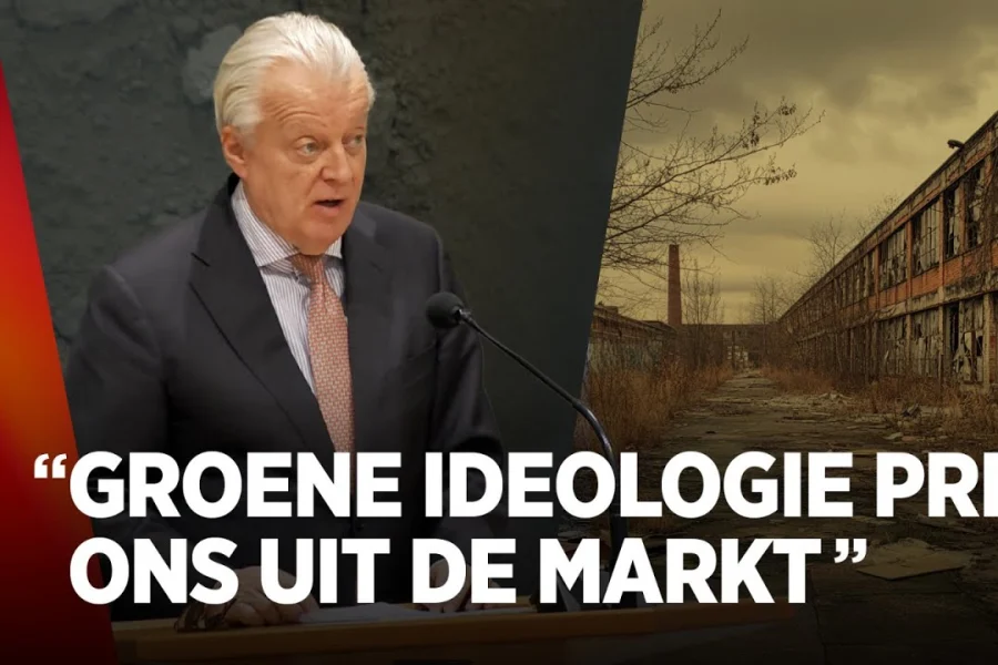 Dekker (FVD) in debat over duurzaamheid: "Dit is niet houdbaar" | Tweede Kamer