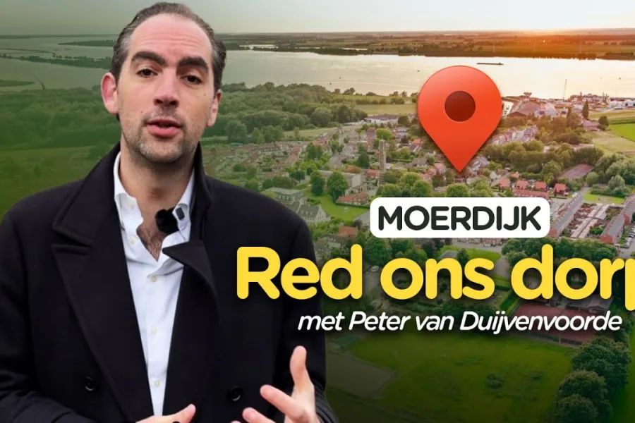 Volledig dorp wordt vernietigd voor energietransitie? Van Duijvenvoorde in gesprek met inwoner (FVD)