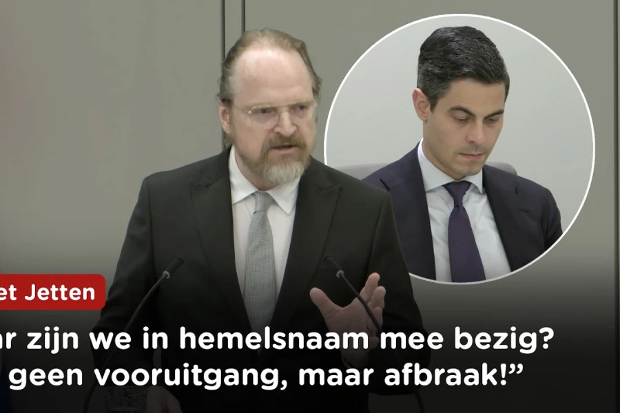 "Prioriteiten van dit kabinet liggen bij internationale ambities!" Dessing (FVD) over premier Jetten