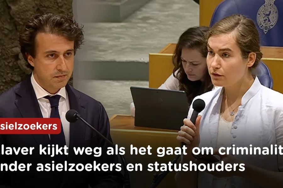 "Dit legt de hypocrisie van Klaver bloot!" Lidewij de Vos (FVD) over asielzoekers en criminaliteit