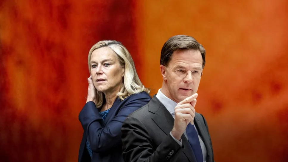 Rutte en Kaag op bezoek bij FVD