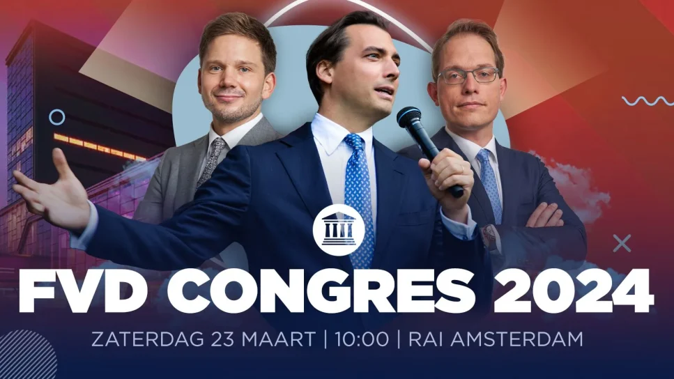 FVD organiseert congres in RAI Amsterdam: gratis toegangskaarten nu verkrijgbaar voor leden!