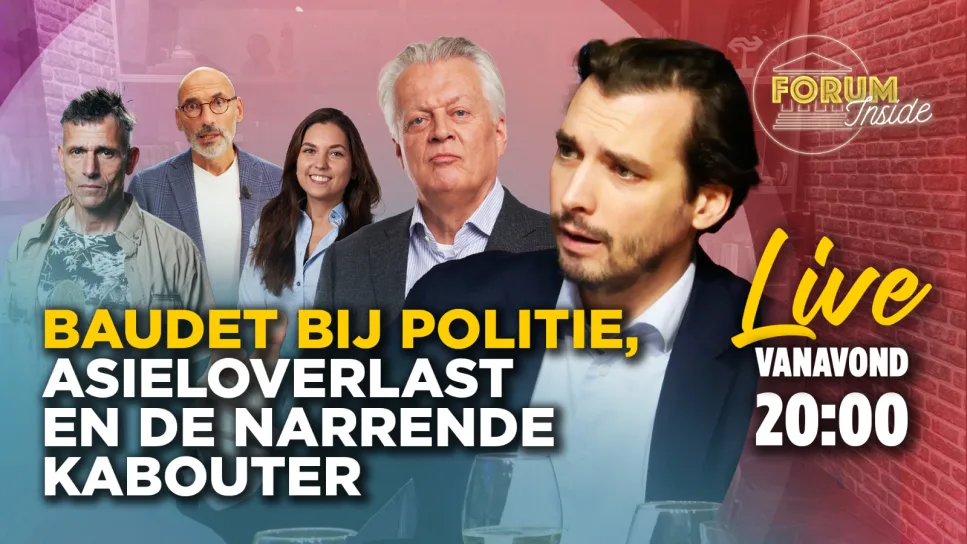 LIVE uitzending over politieverhoor Baudet, asielmeldpunt en De Narrende Kabouter