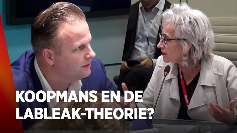 FVD-senator Van den Oetelaar confronteert viroloog Koopmans over coronabeleid | debat Eerste Kamer