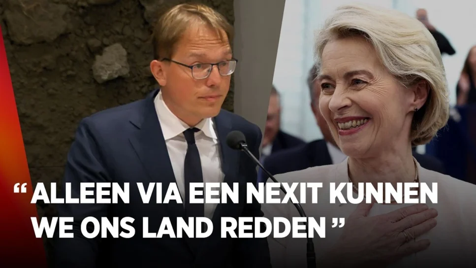 Van Houwelingen noemt olifant in de kamer: "Verslechtering van economie komt door EU-beleid!" | FVD