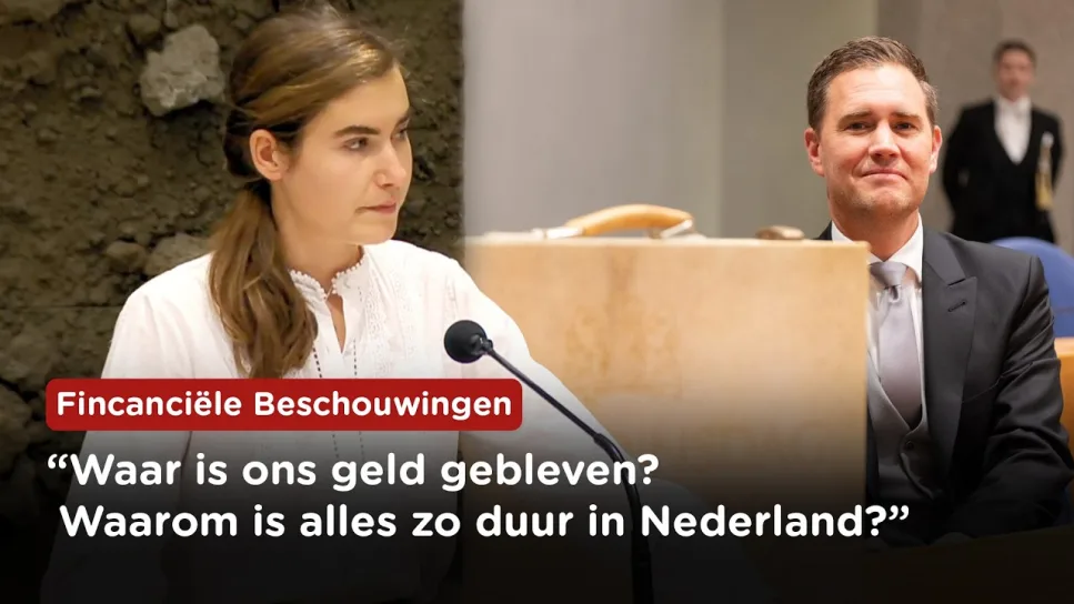 "Als je deze zinloze uitgaven schrapt, bespaar je bijna € 15.000 per huishouden" De Vos (FVD)