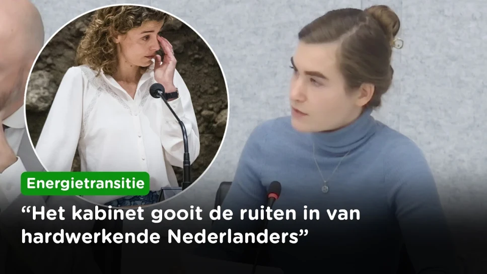 Investeringen in 'groene groei' blijken weggegooid geld, Lidewij de Vos (FVD) in klimaatdebat