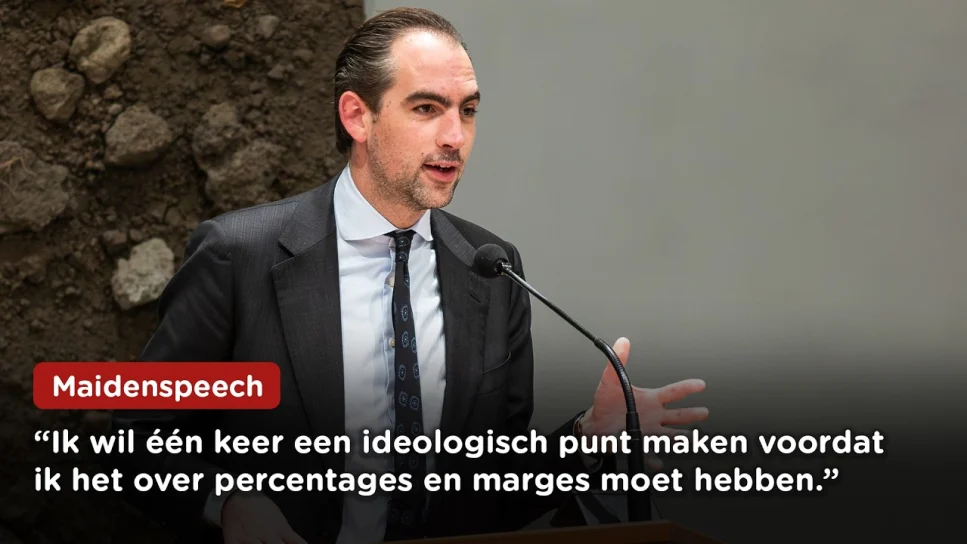 "De 'waarheid' is wezenlijk onkenbaar, laten we dat erkennen", maidenspeech Van Duijvenvoorde (FVD)