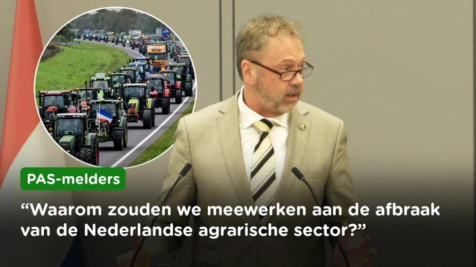 "Verzet tegen Brussel is hier volstrekt gerechtvaardigd!", Kemperman (FVD) over PAS-melders
