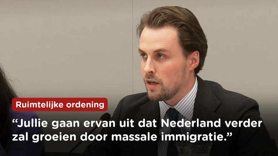 "Windturbines, zonneakkers en een miljoen woningen. Maar voor wie?" Tom Russcher (FVD)