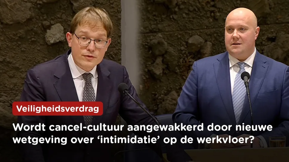 Wanneer is een grapje grensoverschrijdend en wanneer niet? Van Houwelingen (FVD) over veiligheid