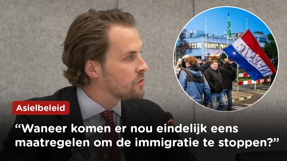 Onrust in samenleving komt door decennialange massale immigratie | Tom Russcher (FVD)