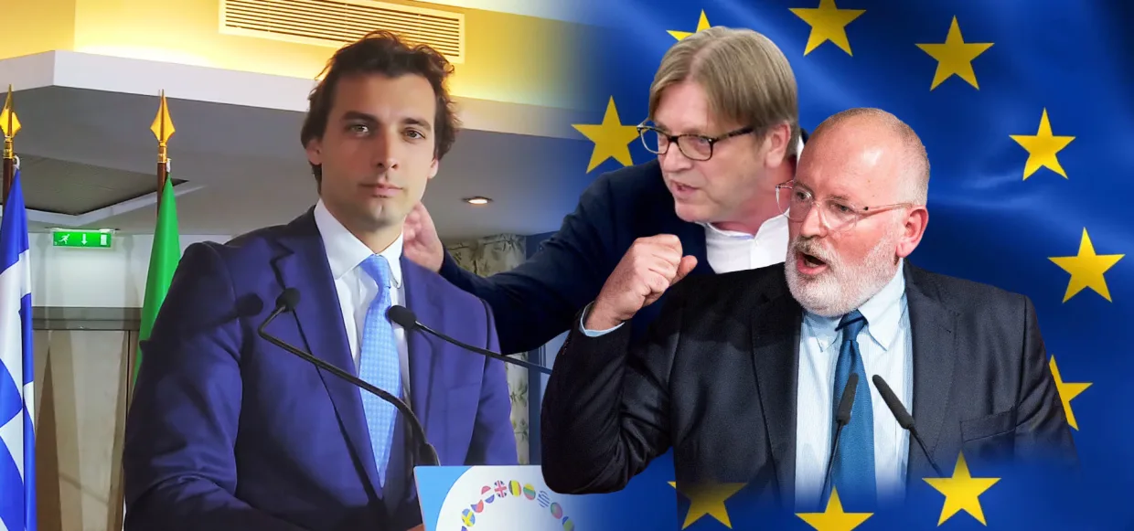 FVD bouwt eurosceptische alliantie om Timmermans en Verhofstadt te stoppen