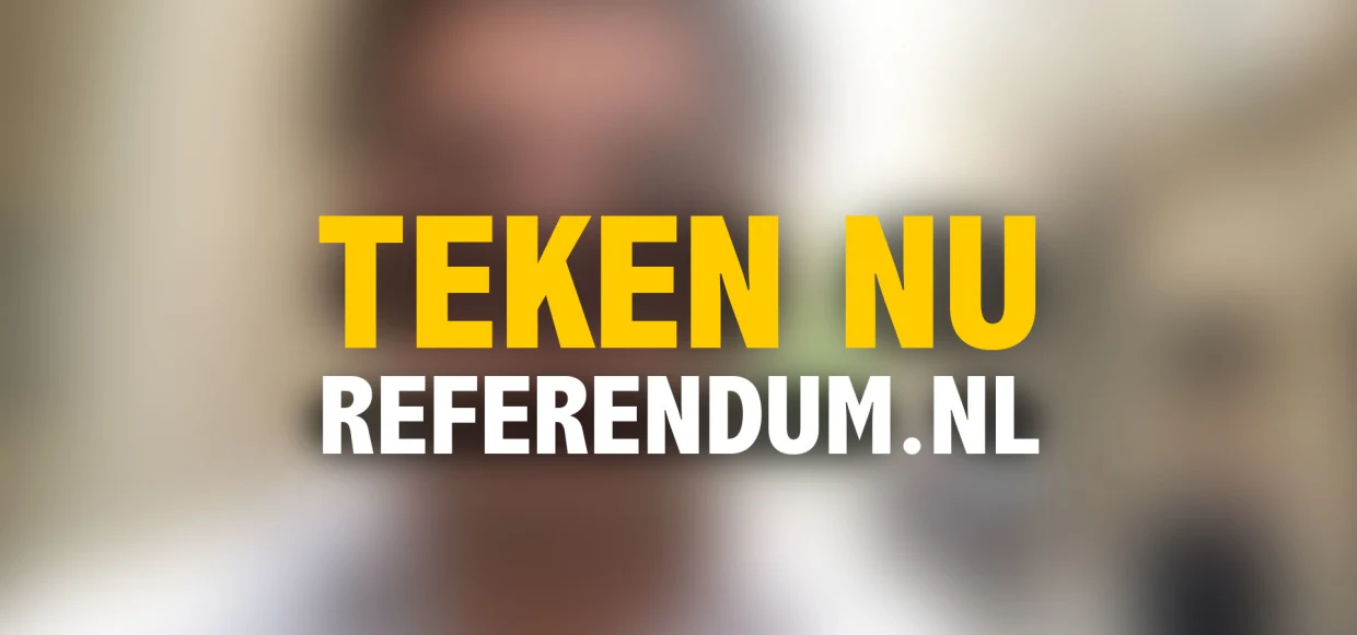 Teken NU voor een referendum over de Donorwet