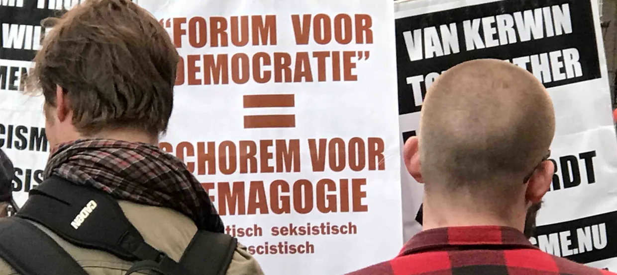 FVD laat zich niet intimideren!