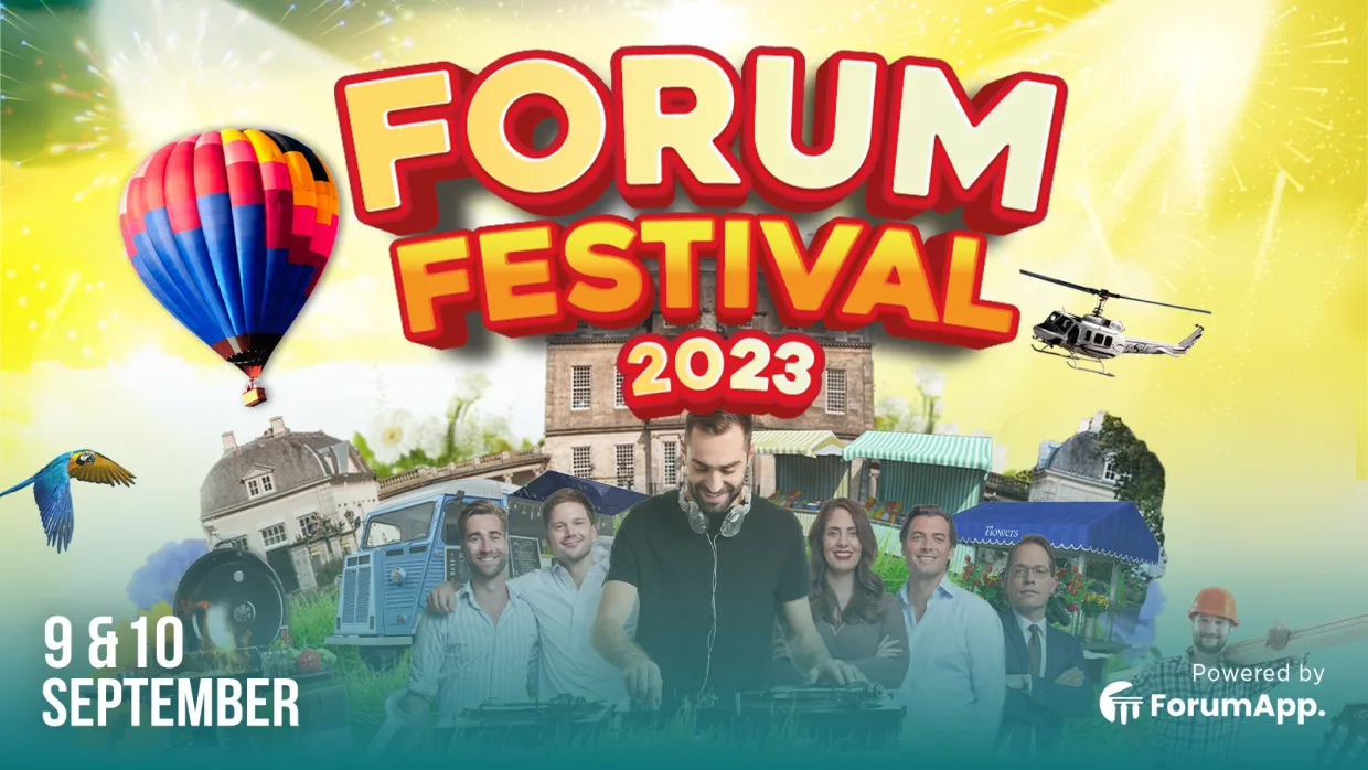 Kaartverkoop Forum Festival begint morgen!