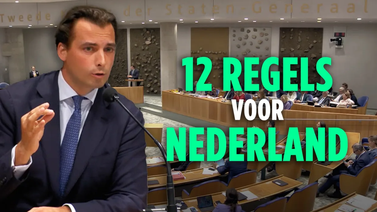 Baudet presenteert herstelplan, haalt uit naar VVD en D66 tijdens Algemene Beschouwingen