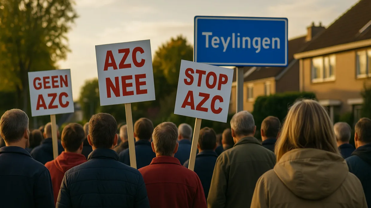 GroenLinks/PvdA Teylingen is de weg kwijt: kritiek op AZC heet nu 'fascisme'