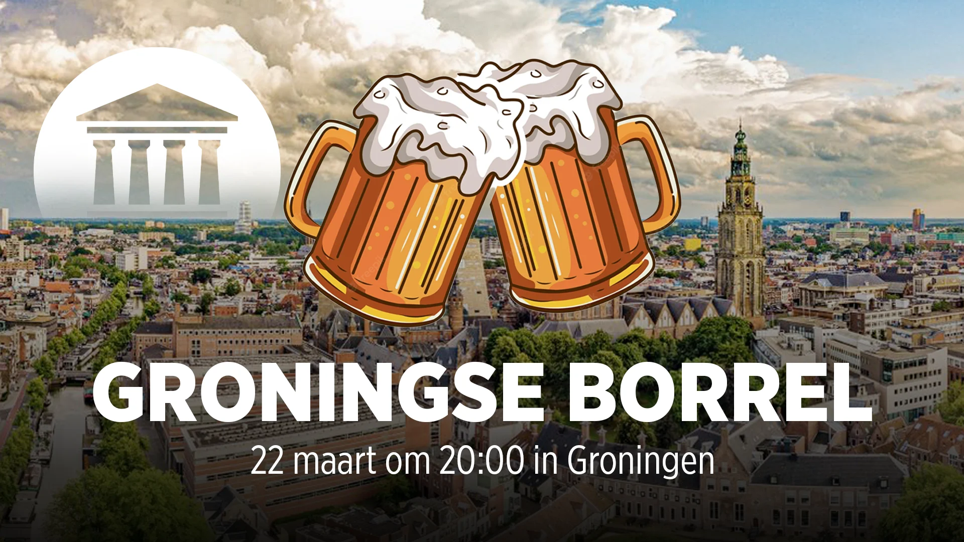 Borrel in Groningen