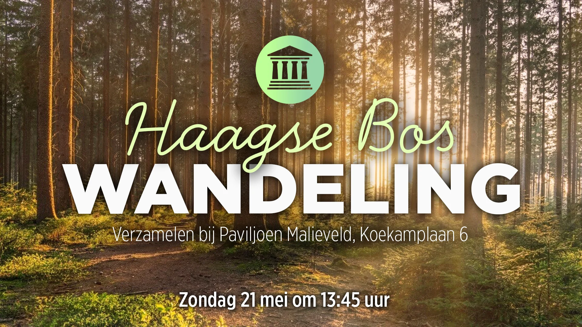 JFVD Wandeling in het Haagse Bos