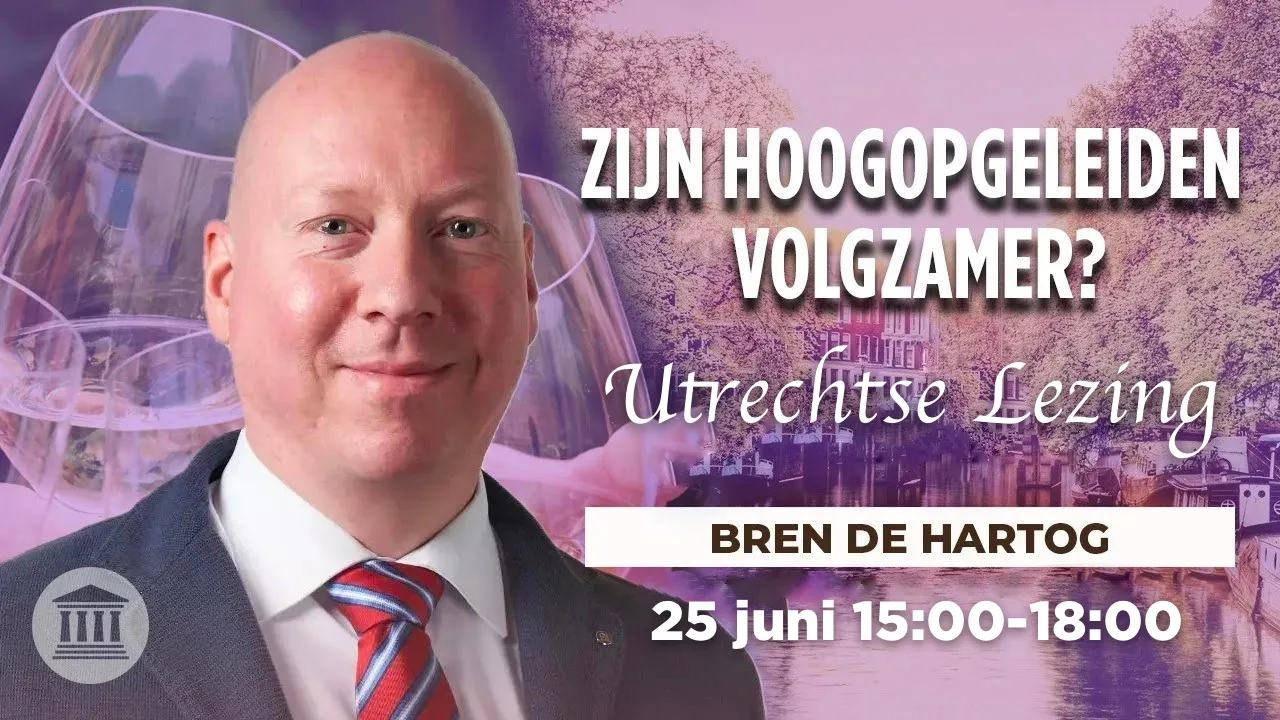 Utrechtse  Lezing Bren de Hartog