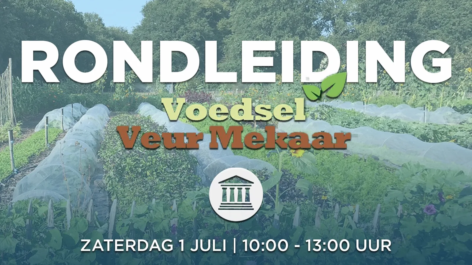 In de Tuin der Smaken: Moestuin Rondleiding - Forum voor Democratie