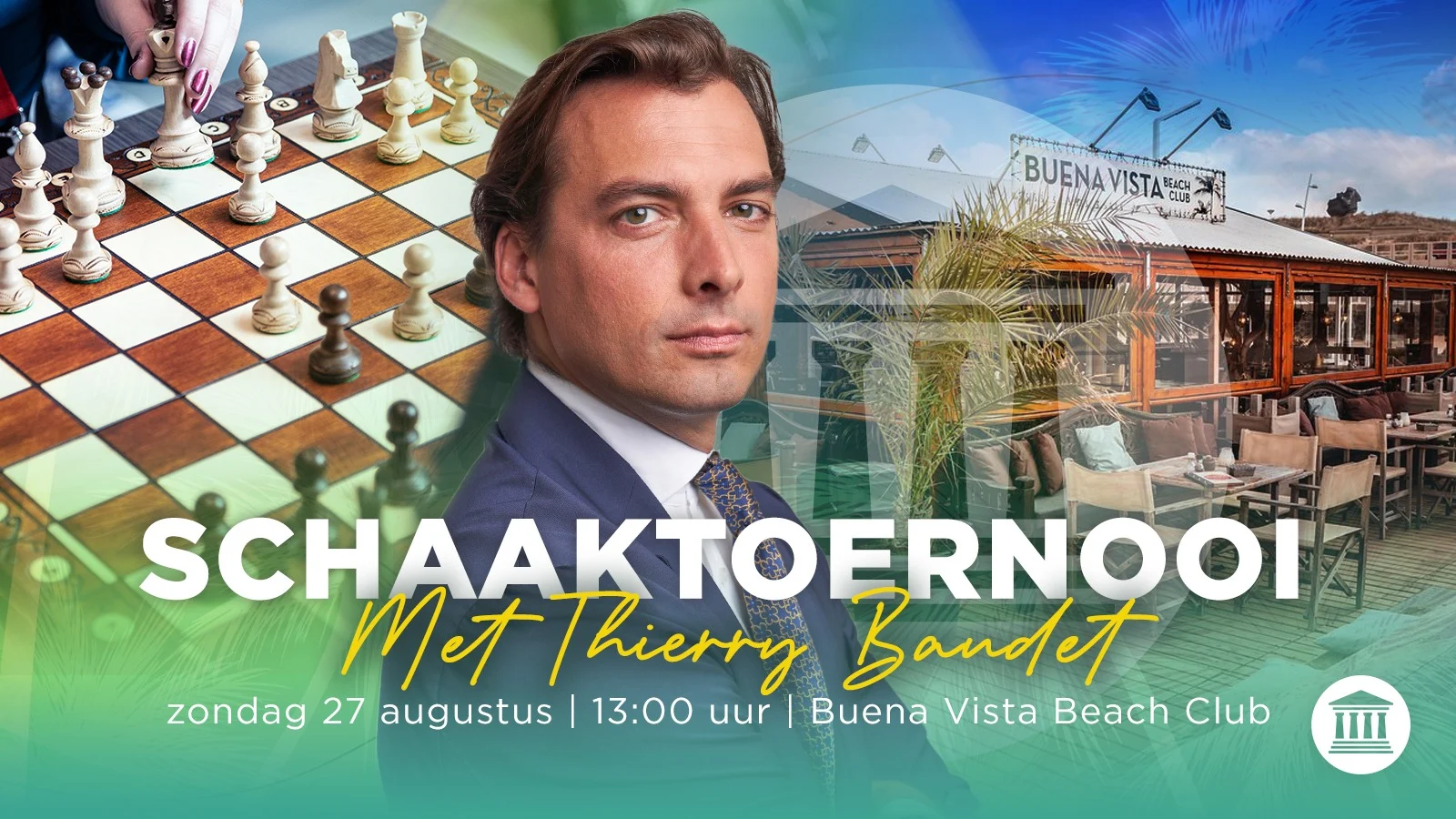 Schaaktoernooi met Thierry!