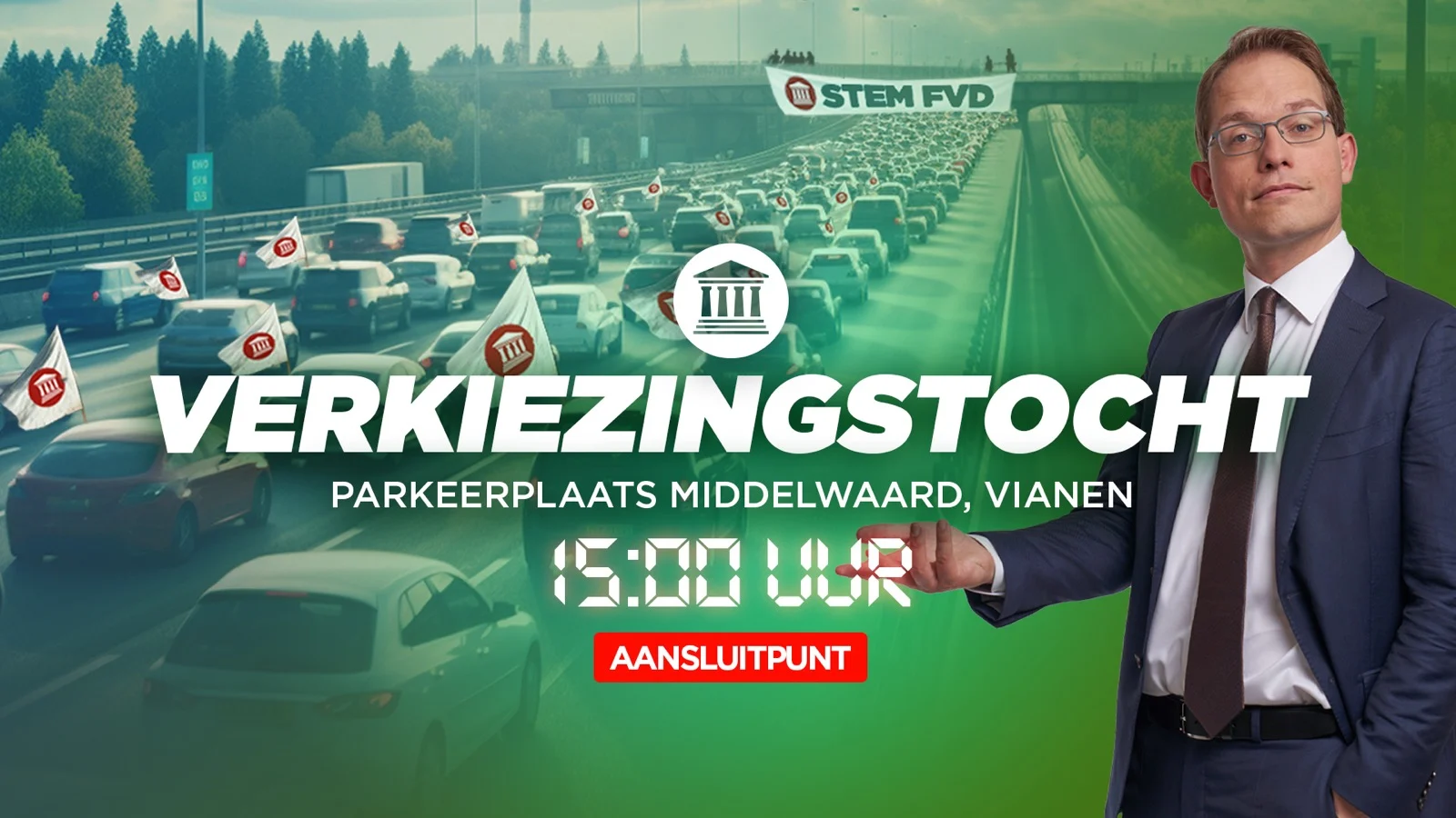 Verkiezingstocht Vianen