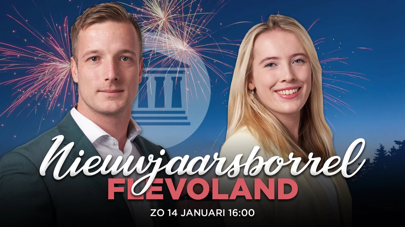 Nieuwjaarsborrel FVD Flevoland